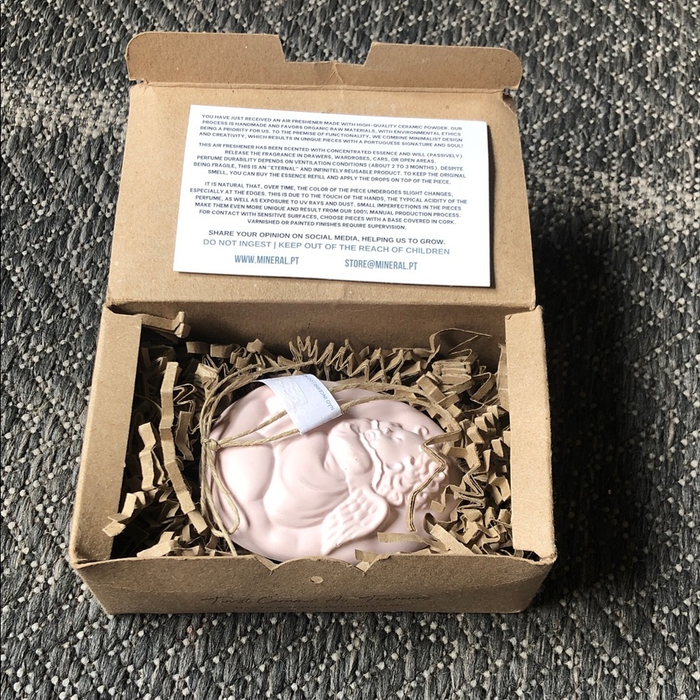 Pink Angel Decorative Scented ceramic air freshener